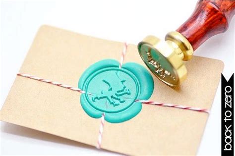 Mad Hatter Alice In The Wonderland B20 Gold Plated Wax Seal Stamp X 1