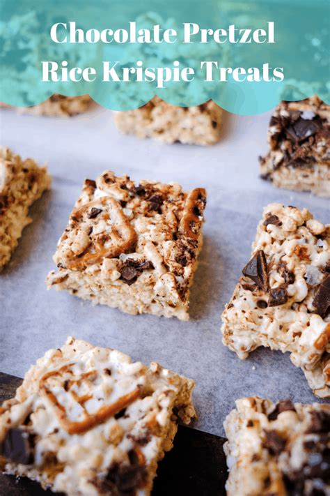 We've perfected this the best ever rice krispie treat recipe over the years and it makes the my daughter is allergic to dairy. Chocolate Pretzel Rice Krispie Treats {Dairy-Free ...