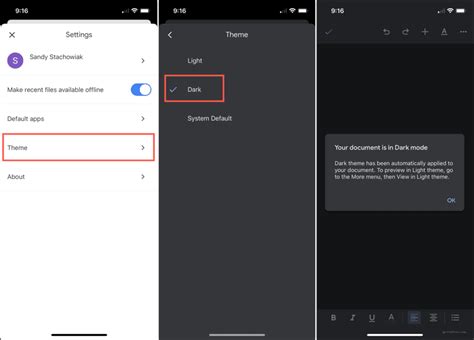 How To Enable Dark Mode In Google Docs Solveyourtech