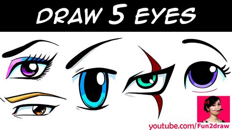 Reasons maybe plenty, but it is a common observation that every artist begins their career with cartoon drawing and sketching. HOW TO DRAW 5 EYES | Art Drawing Tutorial! | Mei Yu - YouTube