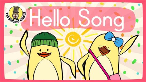 Hello Song for Kids | Greeting Song for Kids | The Singing Walrus - YouTube
