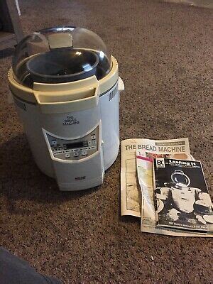 To make bread in a bread machine: Welbilt The Bread Machine Model ABM 100-3 Bread Maker w/Manual & Recipe Booklet 51673001504 ...