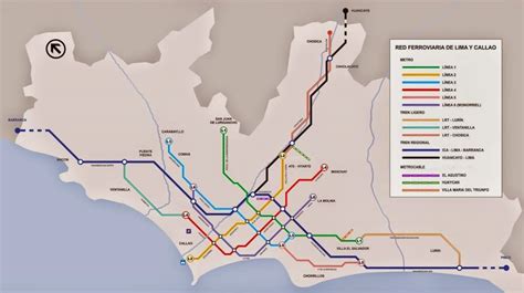 Metro De Lima Horizonte 2025 Línea 1 Del Metro De Lima Cumple 12