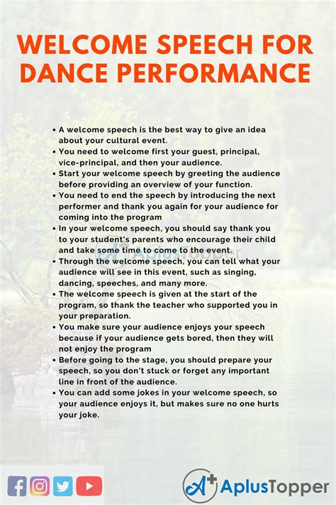 🏷️ How To Write A Welcome Speech For An Event Welcome Speech For A