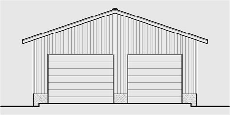 Large Two Car Garage Plans, Extra Deep 2 Car Garage Plans ...