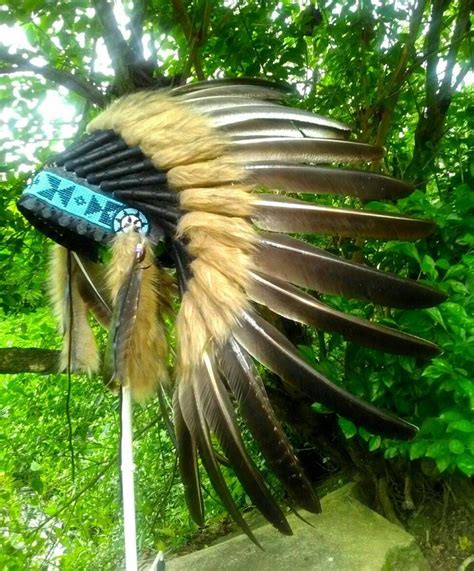 total sale turkey feather headdress indian style headdress indian style costume warbonnet