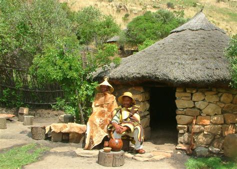 The Basotho Chief And His Son In The The Khotla The Gat Flickr
