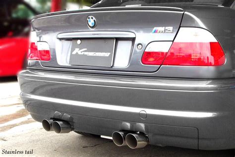 Kreissieg BMW E46 M3 Cat-back F1 Sound Valvetronic Exhaust ...