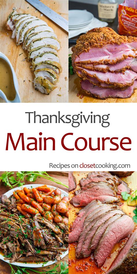 thanksgiving main course recipes