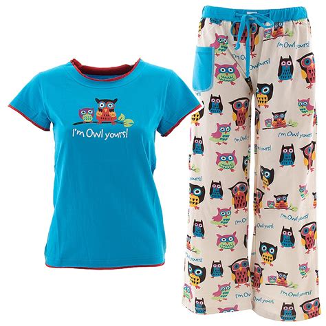 Lazy One Im Owl Yours Pajama Set For Juniors Lazy One Pajamas