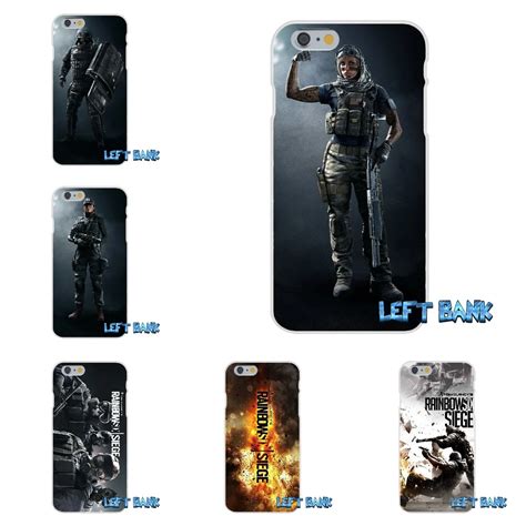 Rainbow Six Siege Characters Silicon Soft Phone Case For Huawei G7 G8