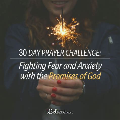 Prayers For Anxiety 30 Days Of Praying Over Fear With Gods Promises