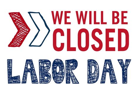 Free Printable Closed Labor Day Sign 2024