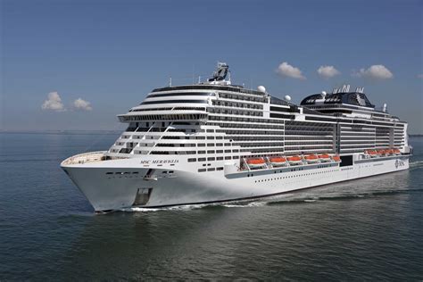 Msc Cruises Msc Meraviglia Cruise Ship Cruiseable