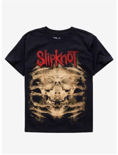 Slipknot X Ray Skull Girls T Shirt