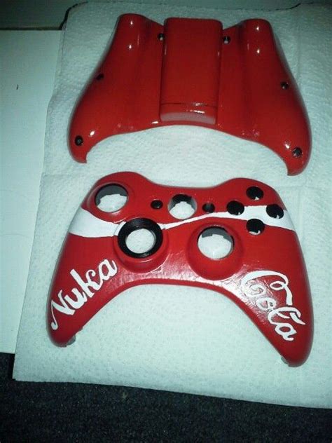 Check out how it's done. DIY handpainted Nuka Cola from the game Fallout. Painted this controller for my gamer boyfriend ...