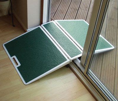 Designing a wheelchair accessible master bathroom. Folding Two Sided Threshold Ramp More | Access ramp ...