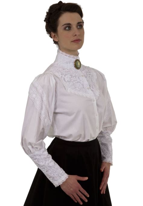 The Good Wife Blouse Victorian Blouse Pioneer Dress Pretty Blouses