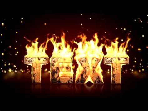 Download after effects templates, videohive templates, video effects and much more. Create real fire text in after effects (After effects ...