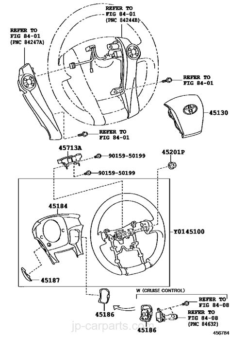 Steering Wheel Toyota Part List｜jp