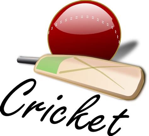 Cricket Bat And Ball Clip Art At Vector Clip Art Online