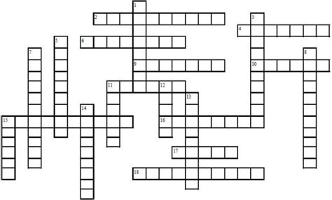 Download free software Blank Crossword Template Microsoft Word - todaystyle