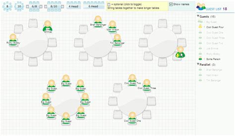 Wedding Seating Chart Template Excel