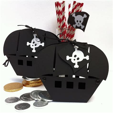 Pirate Boat T Boxes Birthday Party Ts Favors Pirate Etsy