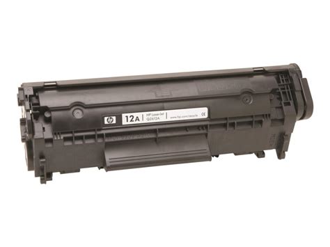 Check spelling or type a new query. HP LaserJet 12A Black Toner Cartridge - Q2612A | Winc