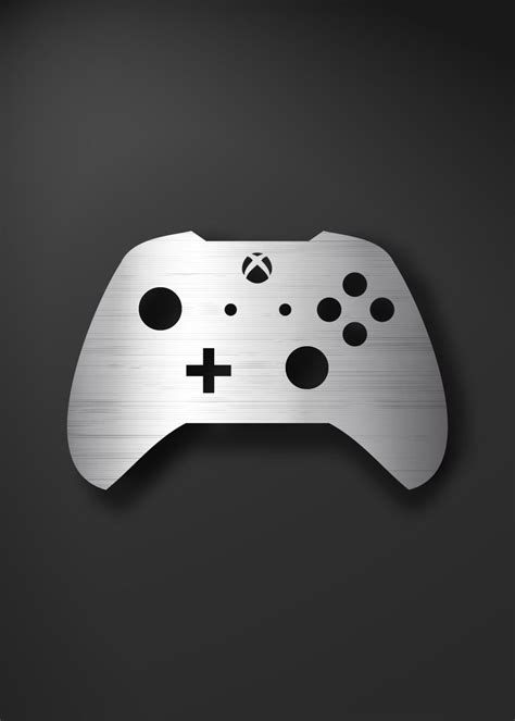 Xbox Controller Poster Picture Metal Print Paint By Alexandros