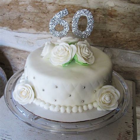 Write name on birthday cake below. So Many Sweets: 60th Wedding Anniversay Cake