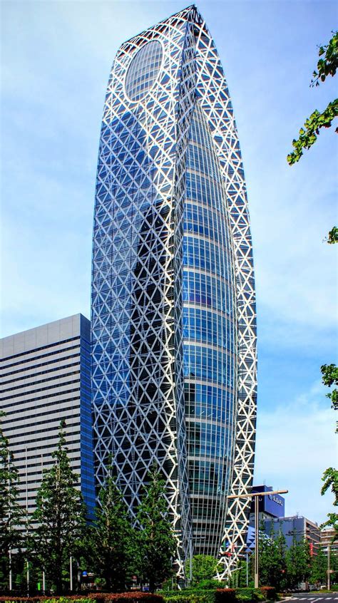 Mode Gakuen Cocoon Tower Tokyo Japan Futuristic Architecture