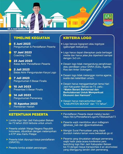 Lomba Desain Logo Hari Jadi Kabupaten Bekasi Ke 73 Info Lomba 2023