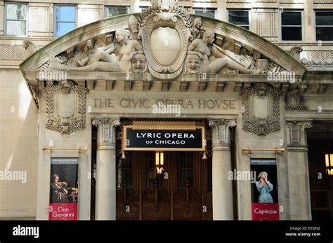 Chicago Civic Opera House Hi Res Stock Photography And Images Alamy