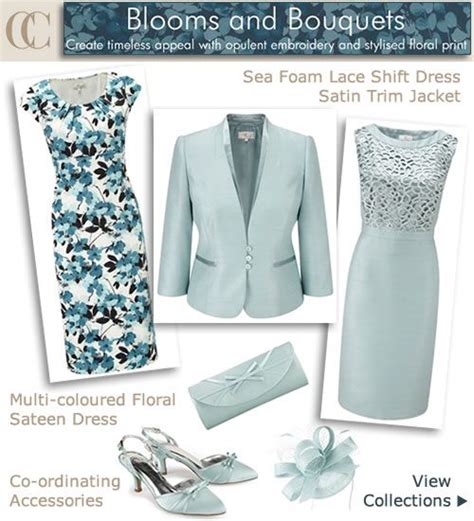 Wedding guest attire guidelines for any type of wedding. Lace Top Shift Dress and Jacket Pale Blue Wedding Outfits ...