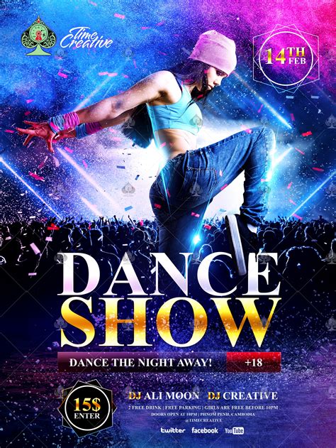 Dance Show Flyer Design Dance Poster Design Flyer Design Dance Poster