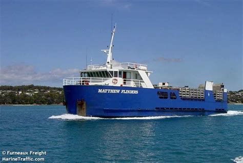 Vessel Details For Matthew Flinders Iii Ro Ropassenger Ship Imo