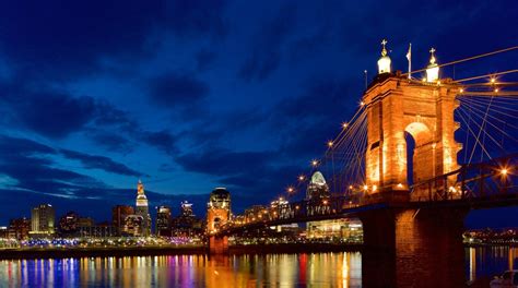 Visit John A Roebling Suspension Bridge In Downtown Cincinnati Expedia