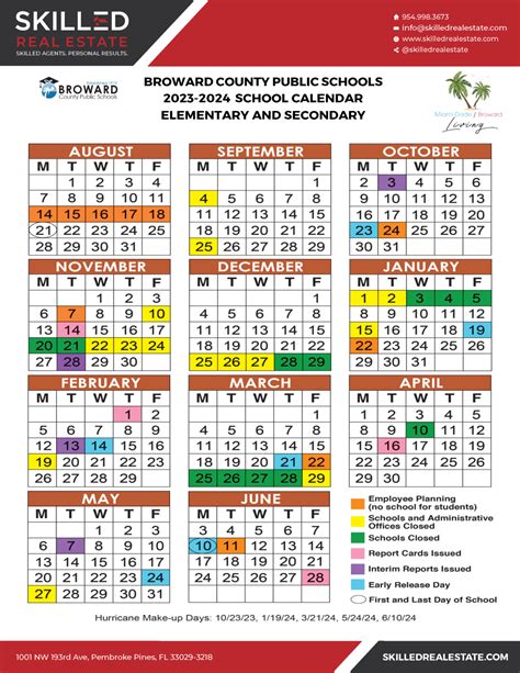 2023 2024 Broward School Calendar Miami Dade Broward Living