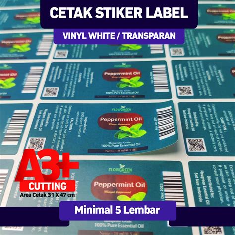 Jual Cetak Stiker Vinyl A Bisa Cutting Shopee Indonesia
