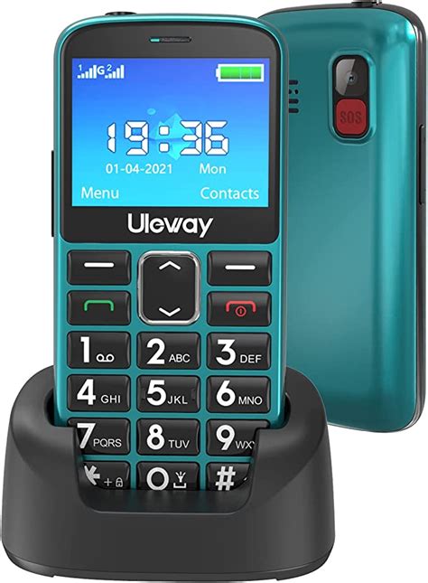 Uleway Big Button Mobile Phone For Elderly Easy To Use Basic Cell Phone