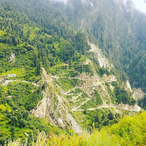 How long does it take to walk 1 mile? Anna on Instagram: "View from Malana - a road is in ...