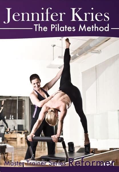 Pilates Reformer Master Trainer Series Video On Dvd Jennifer Kries — Spa And Bodywork Market