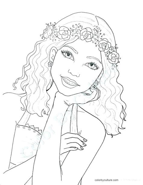 Pretty Coloring Pages For Girls At Free