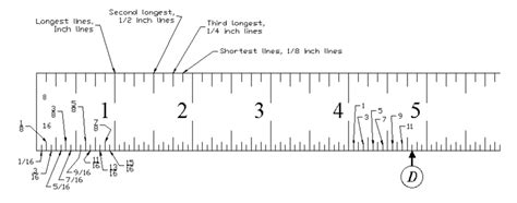 Measurements With Fractions Reading 8ths And 16th Of An Inch Oer Commons