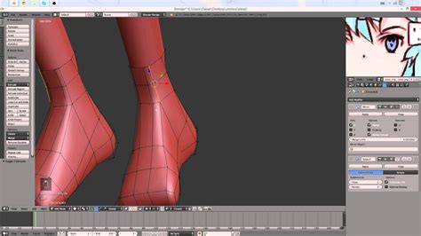 Part 23 40 Anime Character 3d Modeling Tutorial Ii