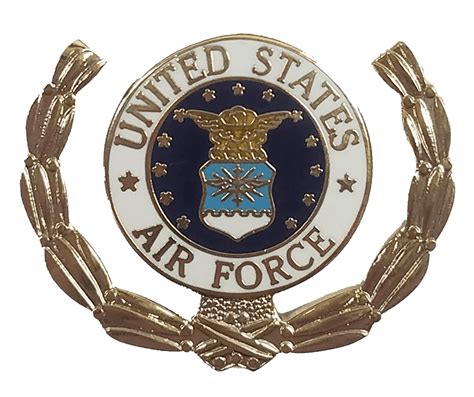 Air Force Wreath Lapel Pin