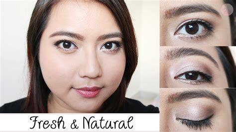 Fresh And Natural Makeup For Beginners Youtube