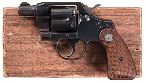 Colt Official Police Revolver 38 Special Rock Island Auction