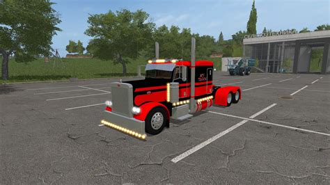 Truck Peterbilt Flattop V10 Fs17 Farming Simulator 17 Mod Fs 2017 Mod